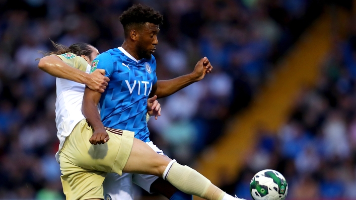 Myles Hippolyte set Stockport on their way (Simon Marper/PA)