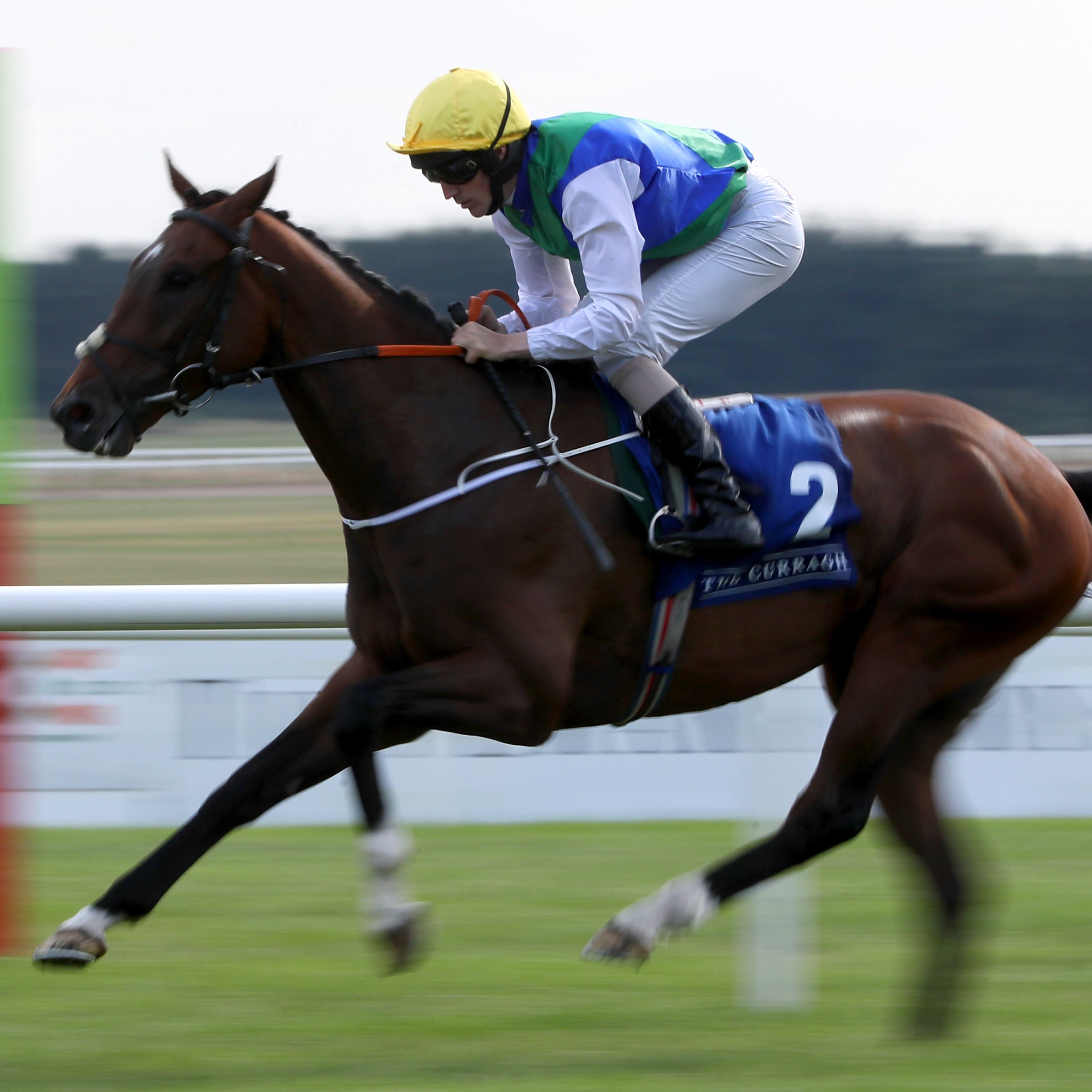 Maths Prize on his way to winning at the Curragh last month
