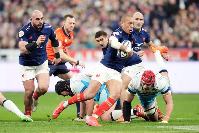 France against Scotland 