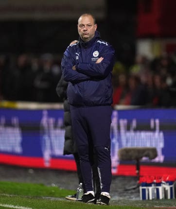 Guardiola's assistant Rodolfo Borrell took charge of the team at Swindon