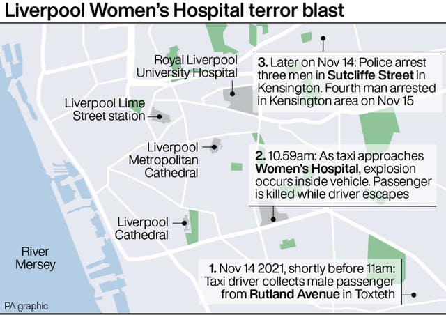 Liverpool Women's Hospital terror blast.