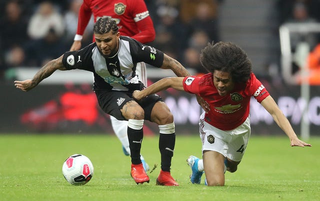 United have given chances to the likes of young Dutch defender Tahith Chong (right) this season.