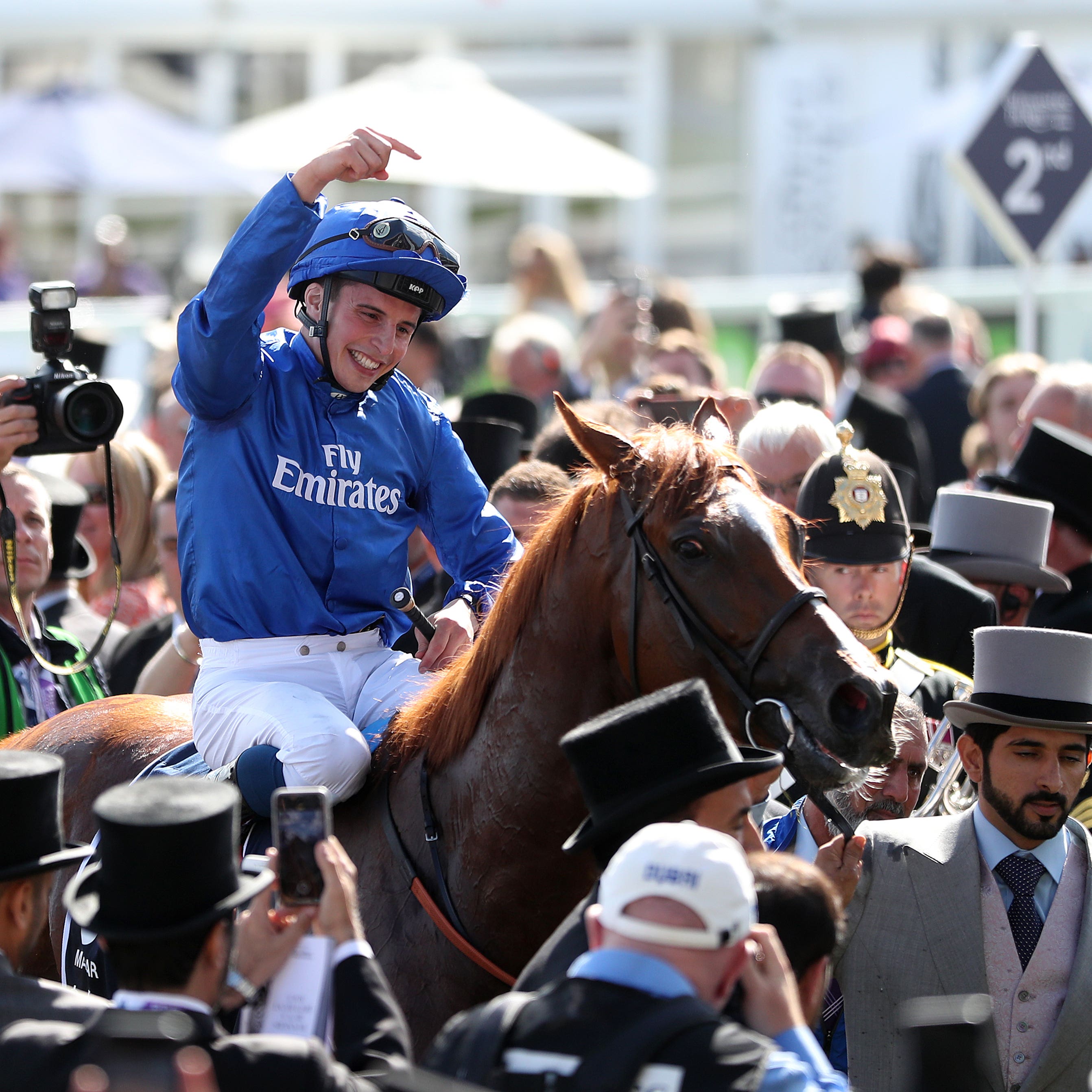 Masar won last year's Derby in the hands of William Buick
