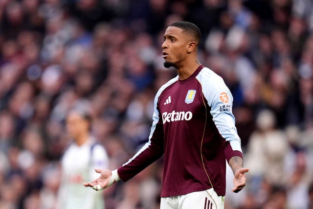 Ezri Konsa in action for Aston Villa