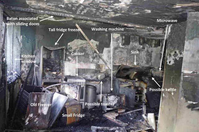 Tower block fire in London