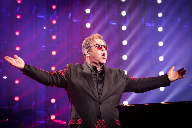 Sir Elton John was among Jeff Stelling's well-wishers this week (David Jensen/PA)