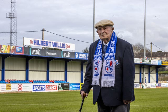Mr Willis has been a lifelong supporter and was previously the club’s groundskeeper for 30 years and chairman for almost a decade