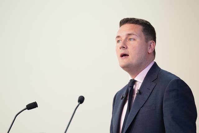 Shadow health secretary Wes Streeting (PA/Stefan Rousseau)