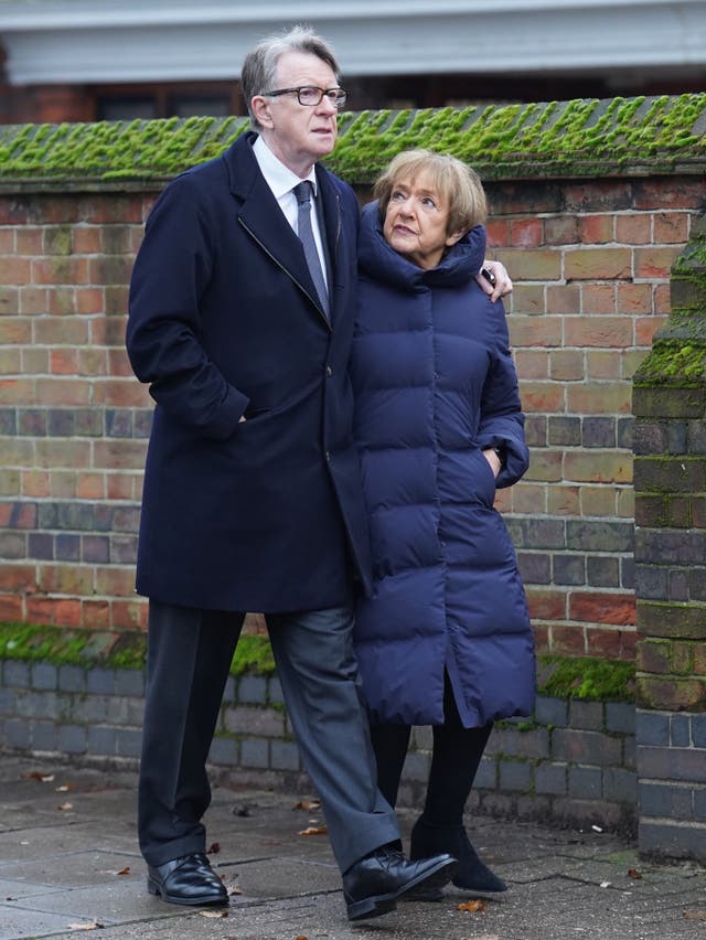 Glenys Kinnock funeral