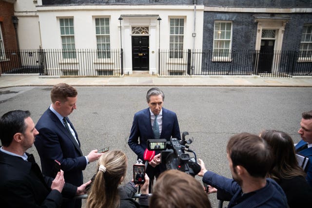 Tanaiste Simon Harris visit to UK