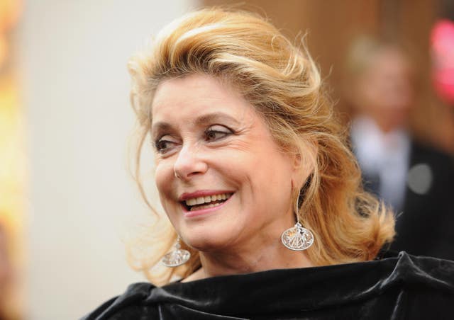 Catherine Deneuve (Anthony Devlin/PA)