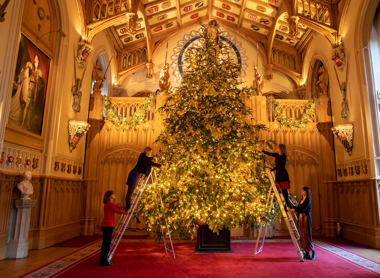 Royal Christmas history of trees, turkeys and puddings Shropshire Star