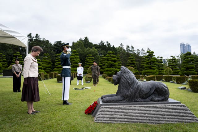 Princess Royal visit to Republic of Korea and Thailand