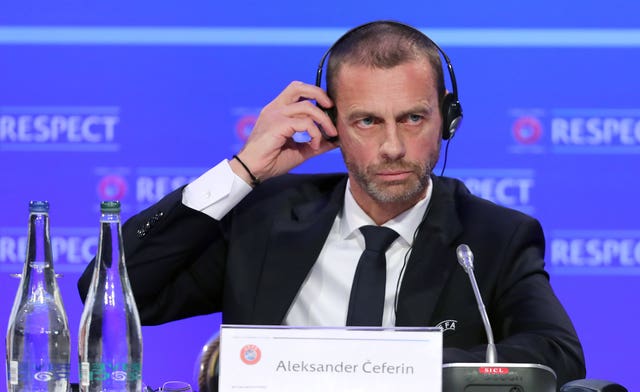 UEFA president Aleksander Ceferin apologised for the chaos