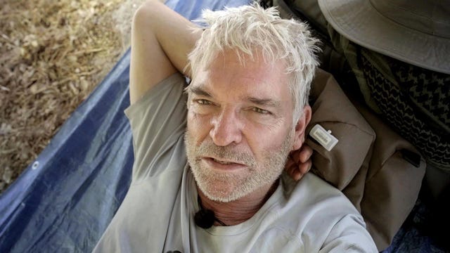 Phillip Schofield in Cast Away