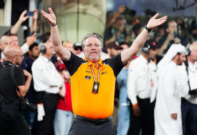 McLaren CEO Zak Brown 