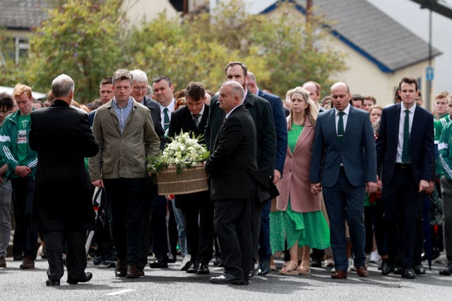 Joseph Hegarty funeral