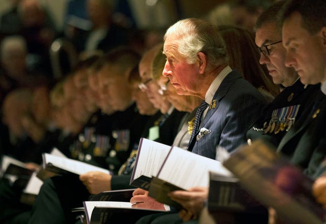 Charles at a previous National Police Memorial Day 