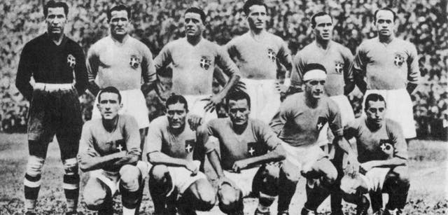 Italy (pictured) won the 1934 World Cup - the first tournament in which bronze medals were awarded