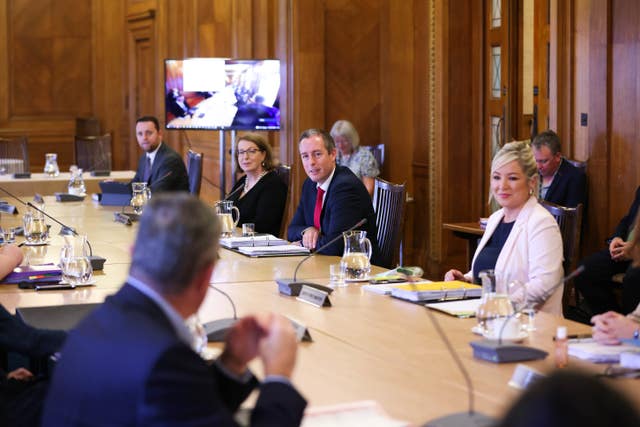 Stormont Executive meeting