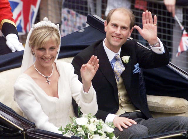 Royalty – Prince Edward & Sophie Rhys-Jones Marriage – St George’s Chapel, Windsor Castle