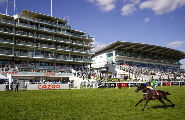 Rain is a possibility at Epsom on Saturday