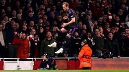 Harry Kane scored his customary goal against Arsenal but Bayern Munich had to settle for a draw (John Walton/PA)