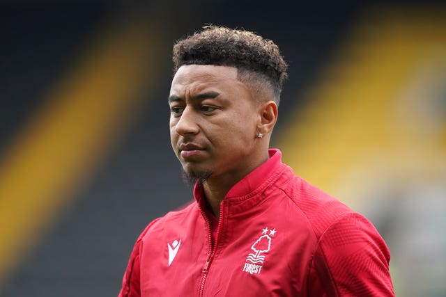 Jesse Lingard joined Forest in the summer