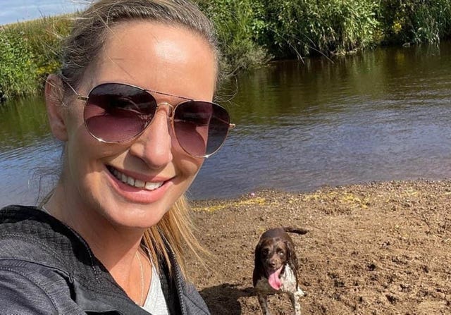 Nicola Bulley and her dog