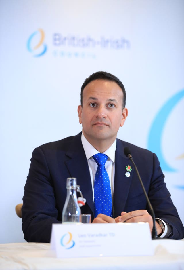 Leo Varadkar said a deal could be done in the next few weeks but 'lots of things can go wrong' (Peter Byrne/PA)