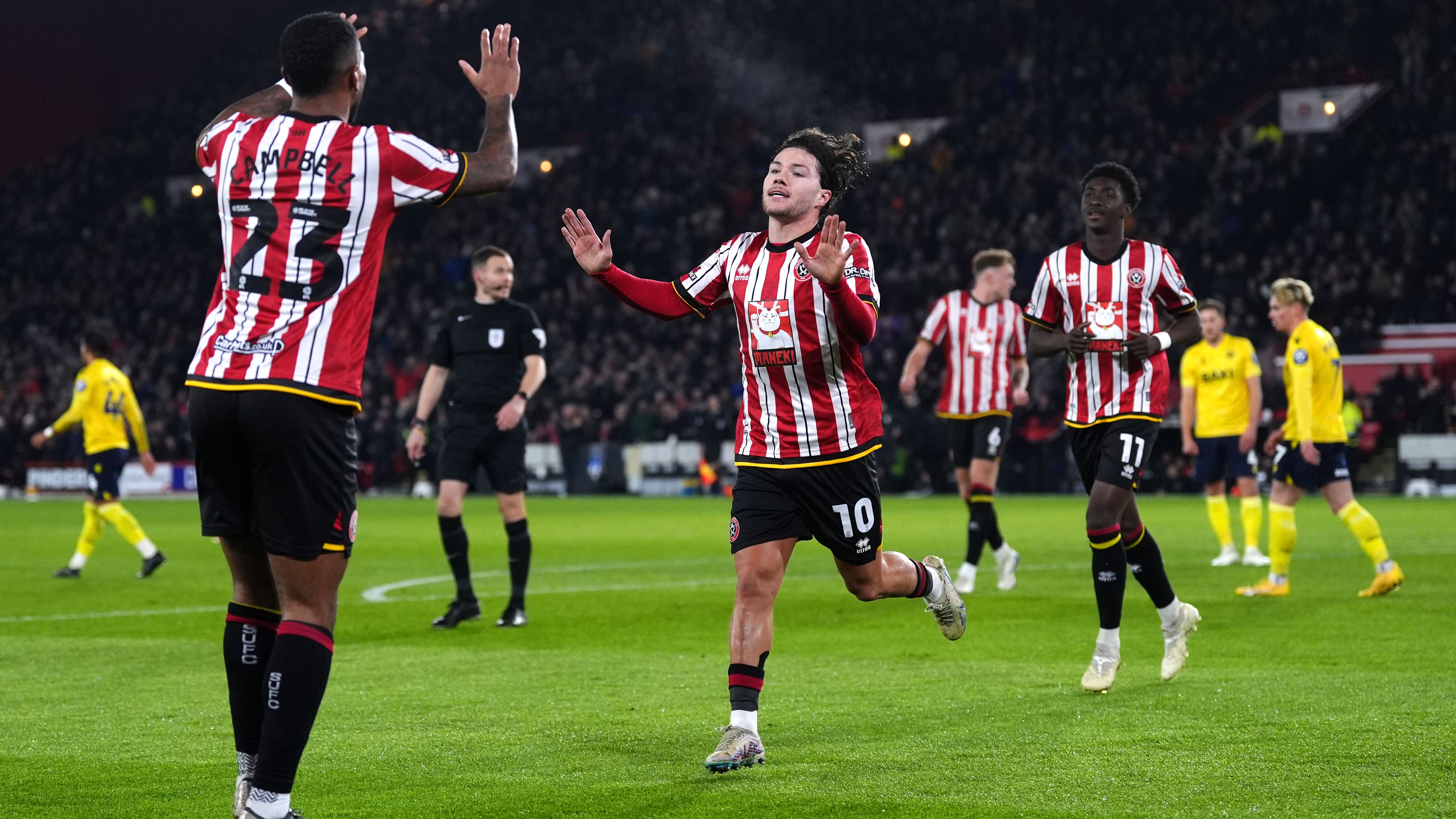 Sheffield United march on after easing past Oxford | LiveScore