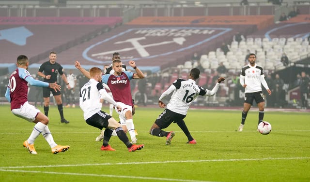 Tomas Soucek proved to be the match-winner for West Ham