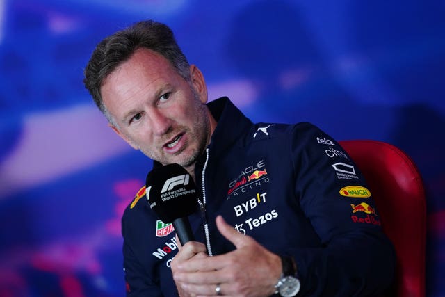 Red Bull team principal Christian Horner 