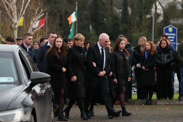 Dylan Commins funeral