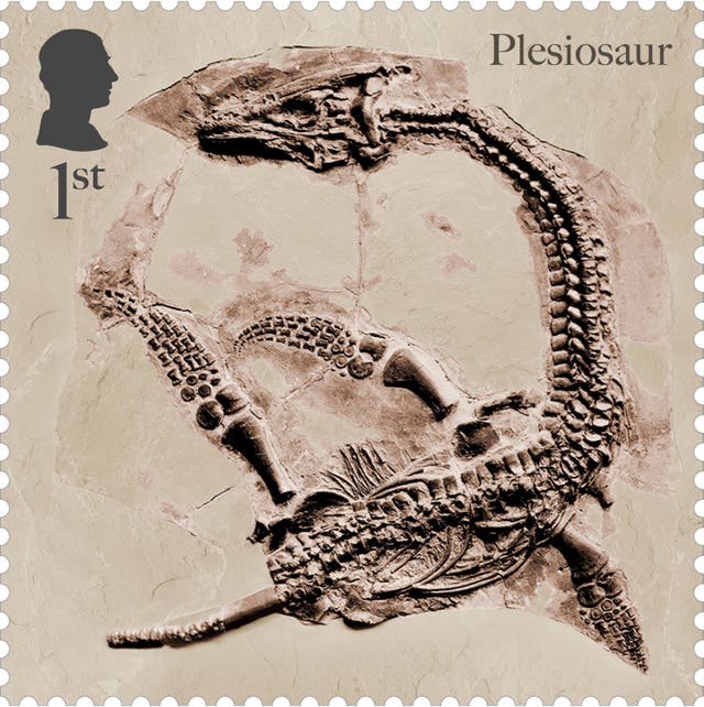 Royal Mail Age of the Dinosaur stamps