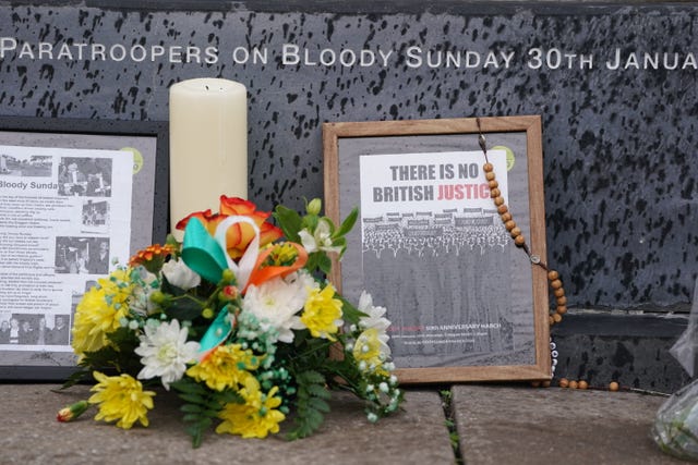 Bloody Sunday 50th anniversary