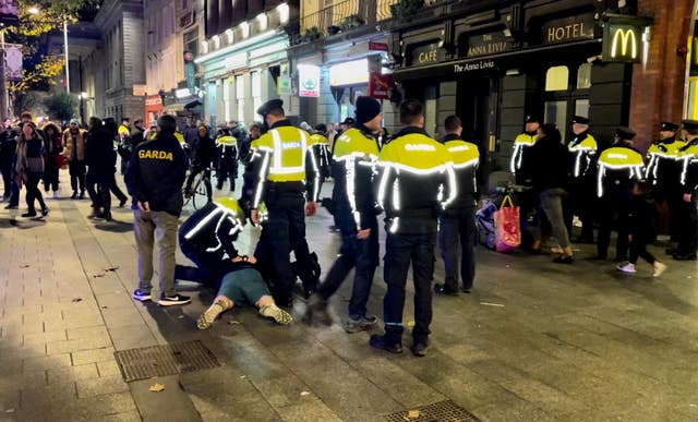 Dublin city centre incident