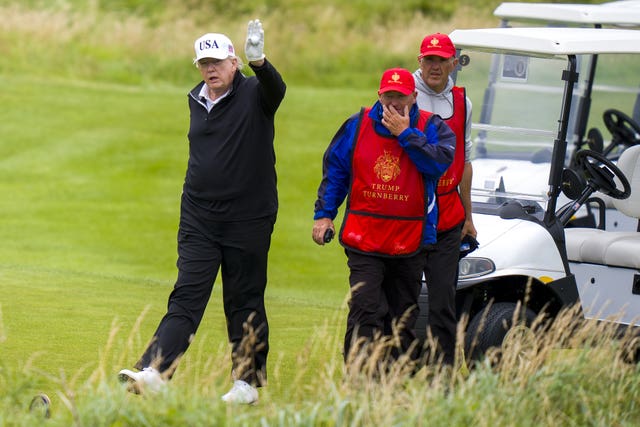 Trump visit to Scotland