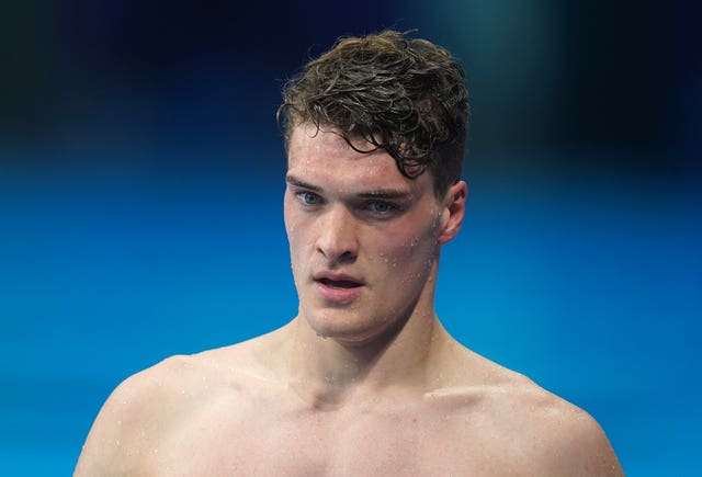 James Wilby is into the men's 200m breaststroke final (Adam Davy/PA)