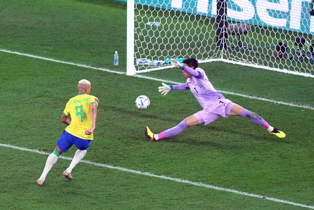 Richarlison scored a superb third goal for Brazil 