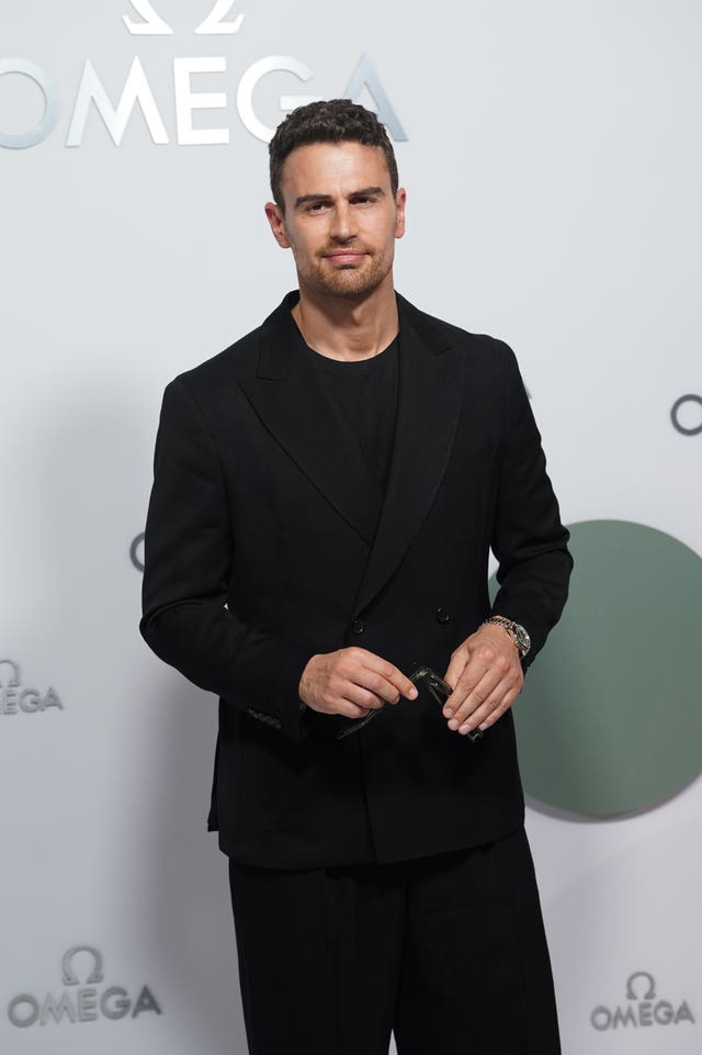 The James at the international launch of Omega Aqua Terra Shades watches