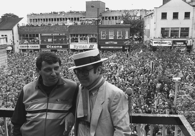 Elton John and Graham Taylor – Watford