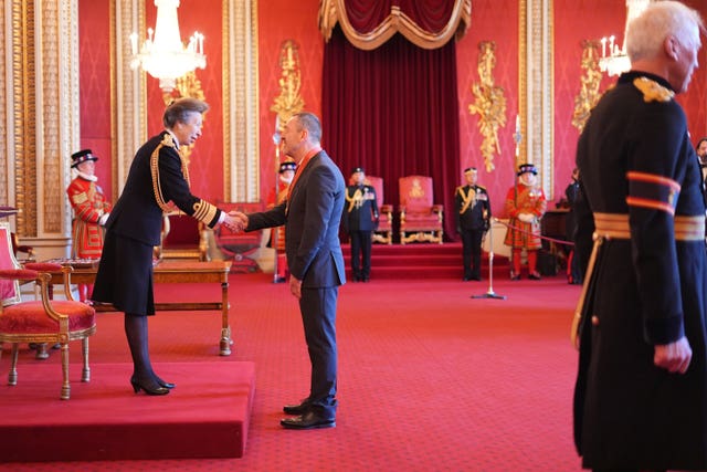 Investitures at Buckingham Palace