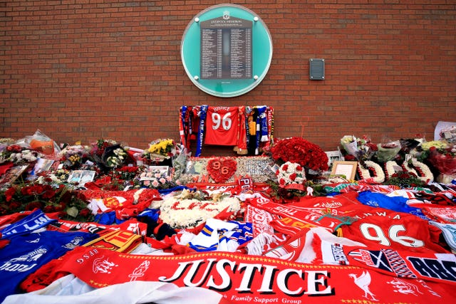 A Hillsborough memorial