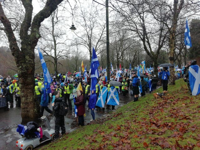 Scottish Independence march