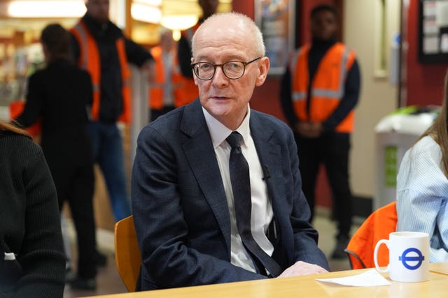 Work and Pensions Secretary Pat McFadden