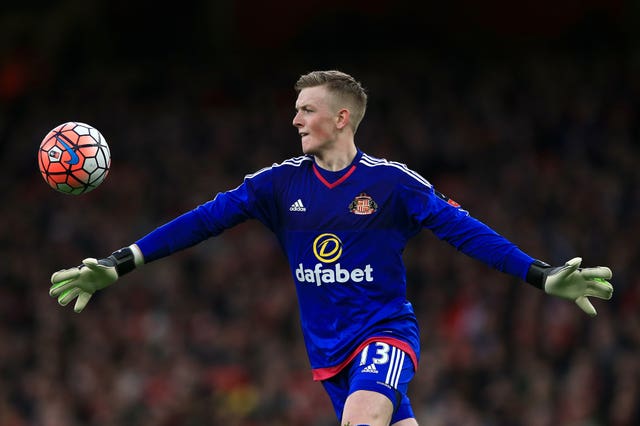Jordan Pickford made his Sunderland debut in FA Cup third round match at Arsenal