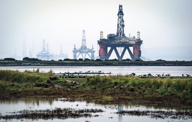 Oil rigs – Cromarty Firth