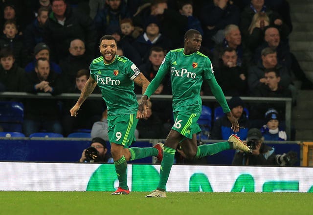 Abdoulaye Doucoure's header put Watford in front (Peter Byrne/PA).