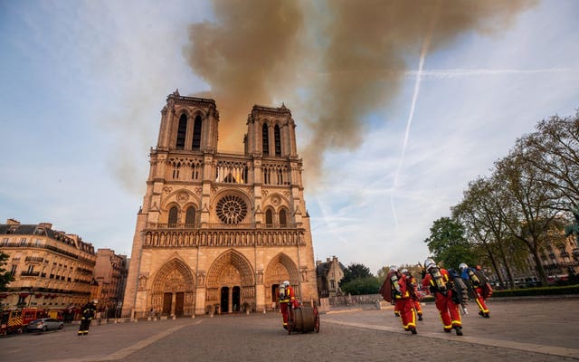 Notre Dame cathedral fire